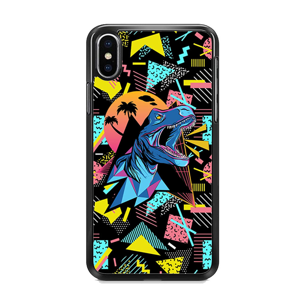 Dino Roar of T-Rex iPhone X Case - Octracase