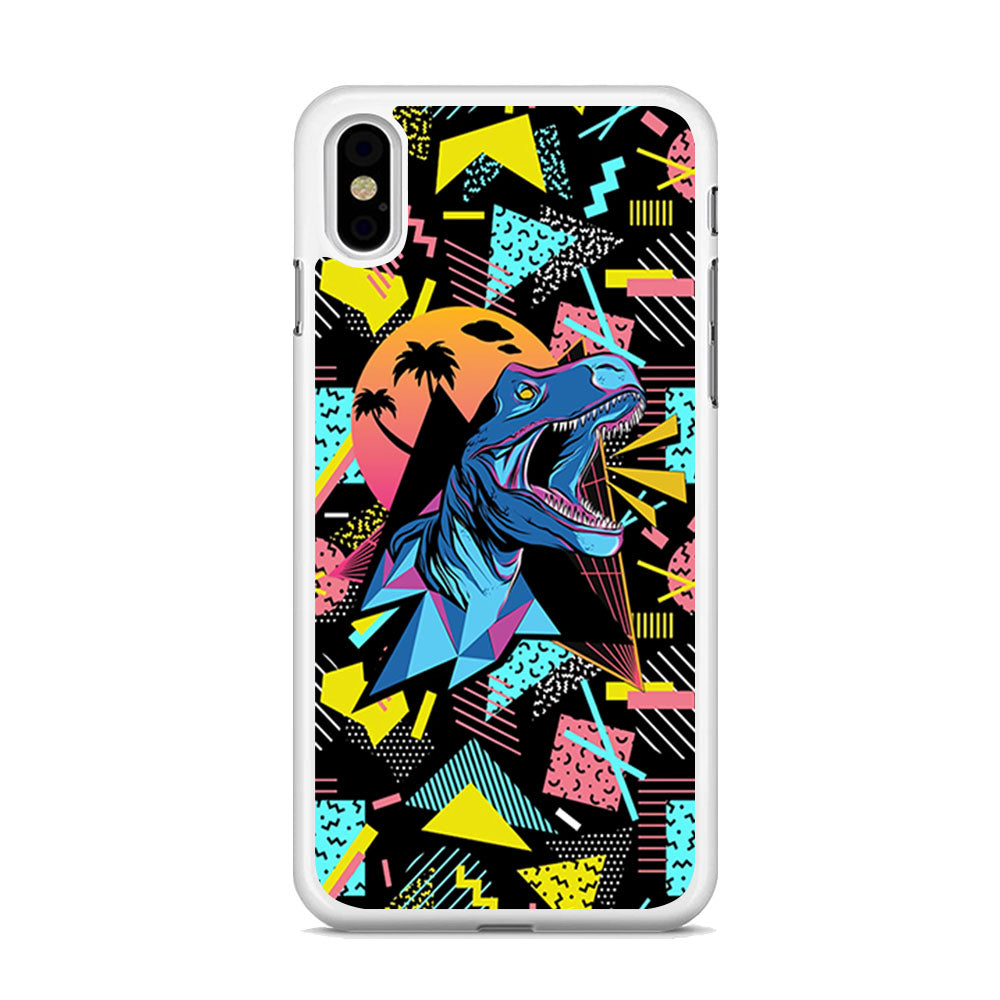 Dino Roar of T-Rex iPhone X Case - Octracase