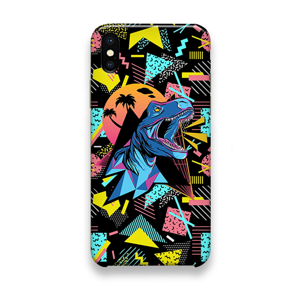 Dino Roar of T-Rex iPhone X Case - Octracase