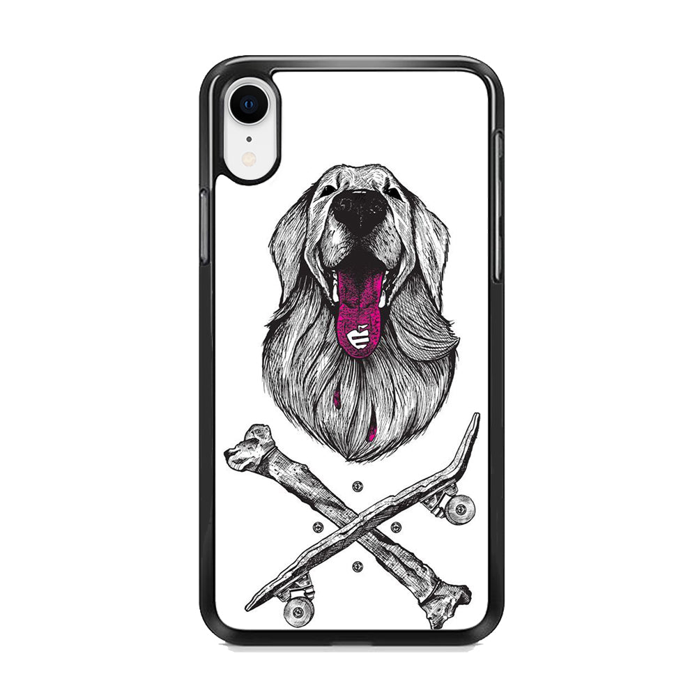 Dog Bone and Skateboard iPhone XR Case - Octracase