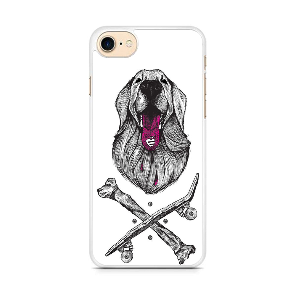 Dog Bone and Skateboard iPhone 8 Case - Octracase