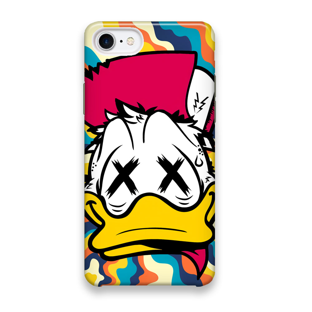 Donal Duck Limp Not Excited iPhone 8 Case - Octracase