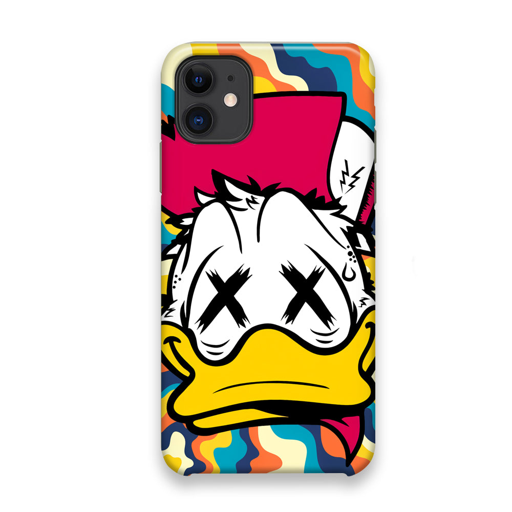 Donal Duck Limp Not Excited iPhone 11 Case - Octracase