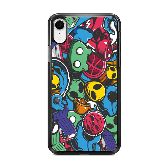 Doodle 001 iPhone XR Case - Octracase