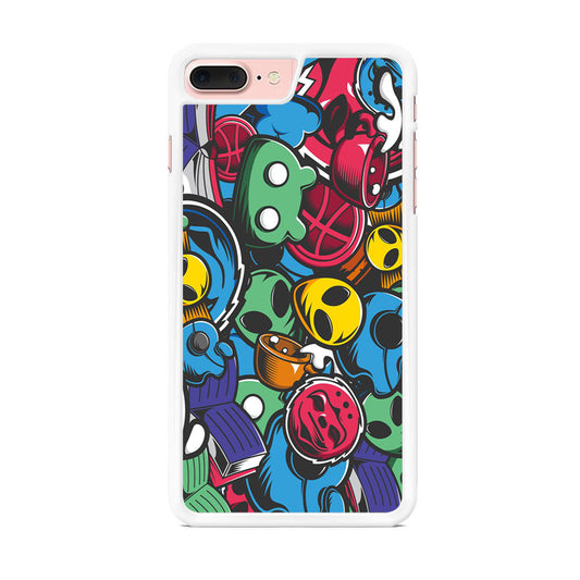 Doodle 001 iPhone 8 Plus Case - Octracase