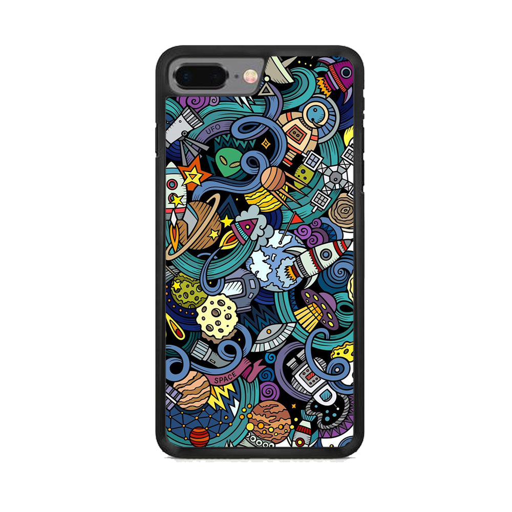 Doodle 002  iPhone 8 Plus Case - Octracase