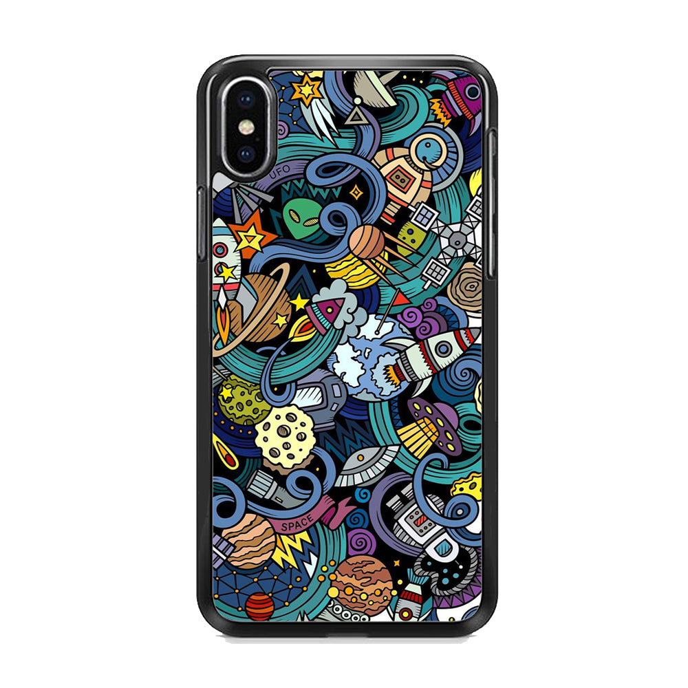 Doodle 002 iPhone Xs Max Case - Octracase