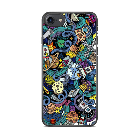 Doodle 002 iPhone 8 Case - Octracase