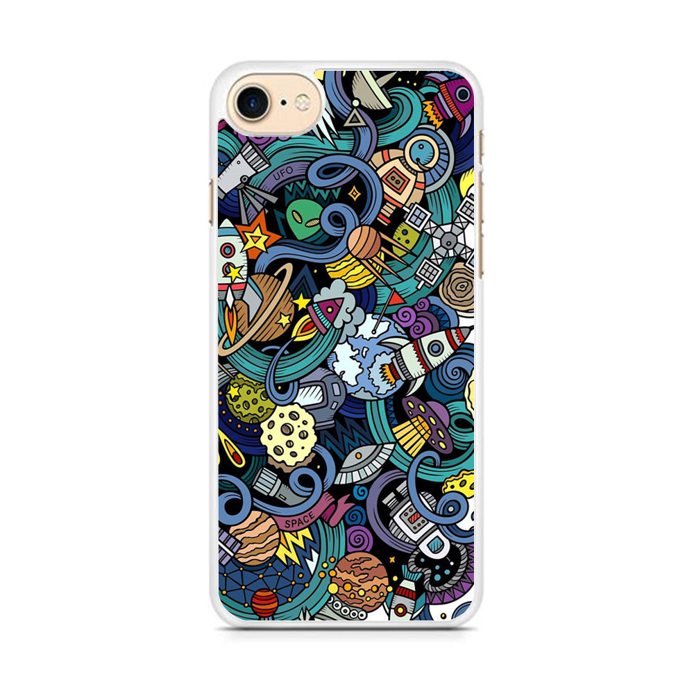 Doodle 002 iPhone 8 Case - Octracase