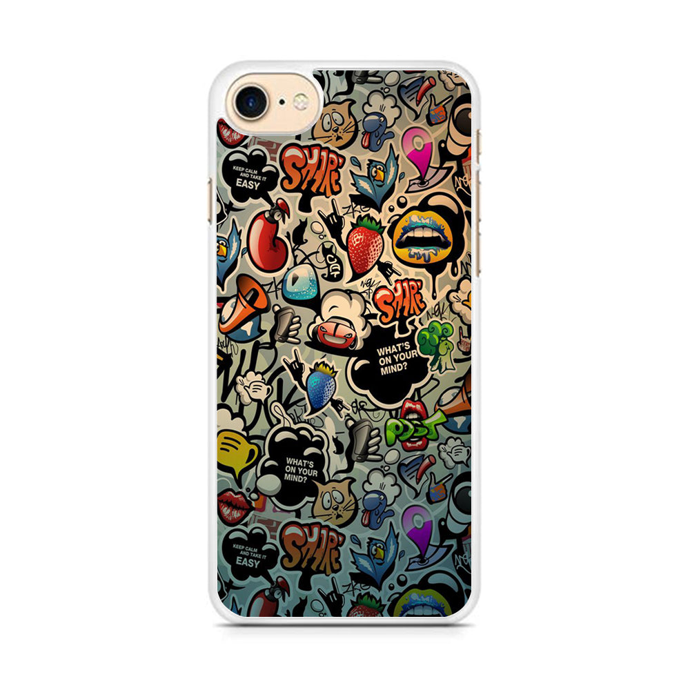 Doodle 004 iPhone 7 Case - Octracase