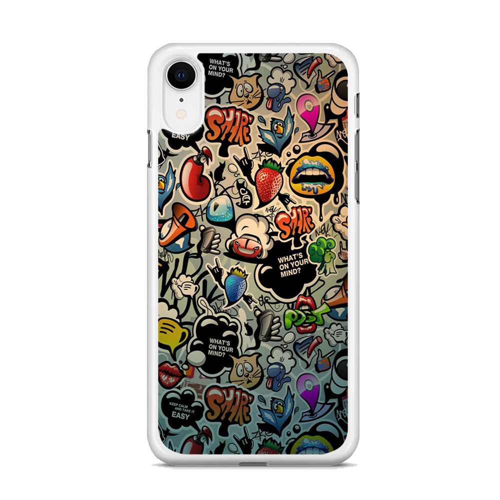 Doodle 004 iPhone XR Case - Octracase