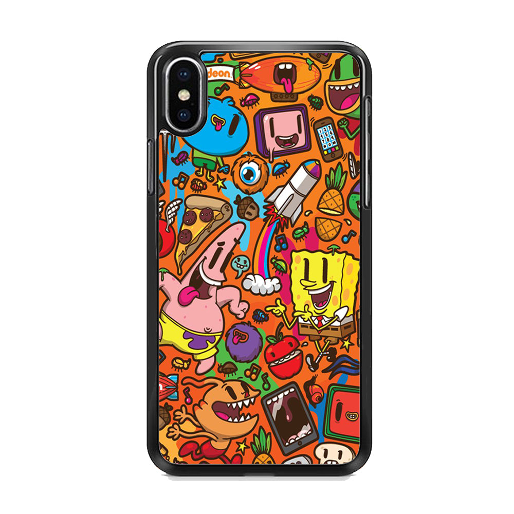 Doodle Art 005 iPhone Xs Max Case - Octracase