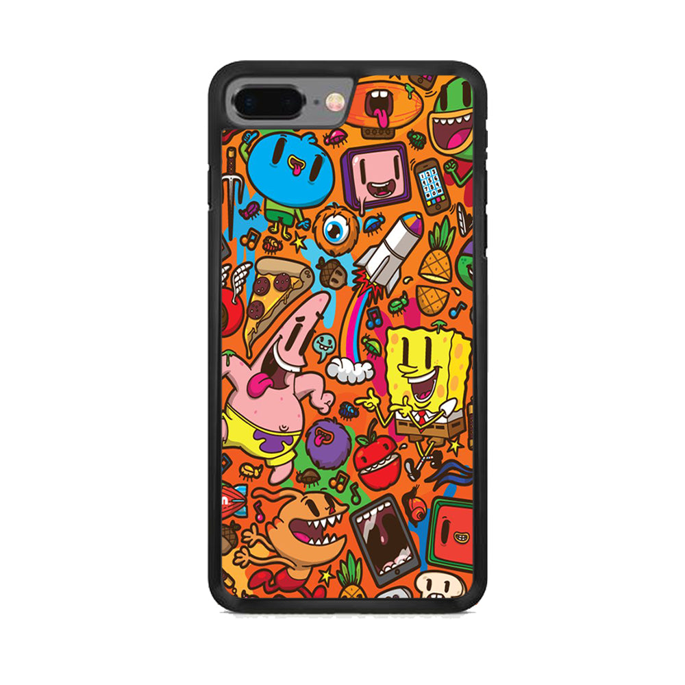 Doodle Art 005  iPhone 8 Plus Case - Octracase