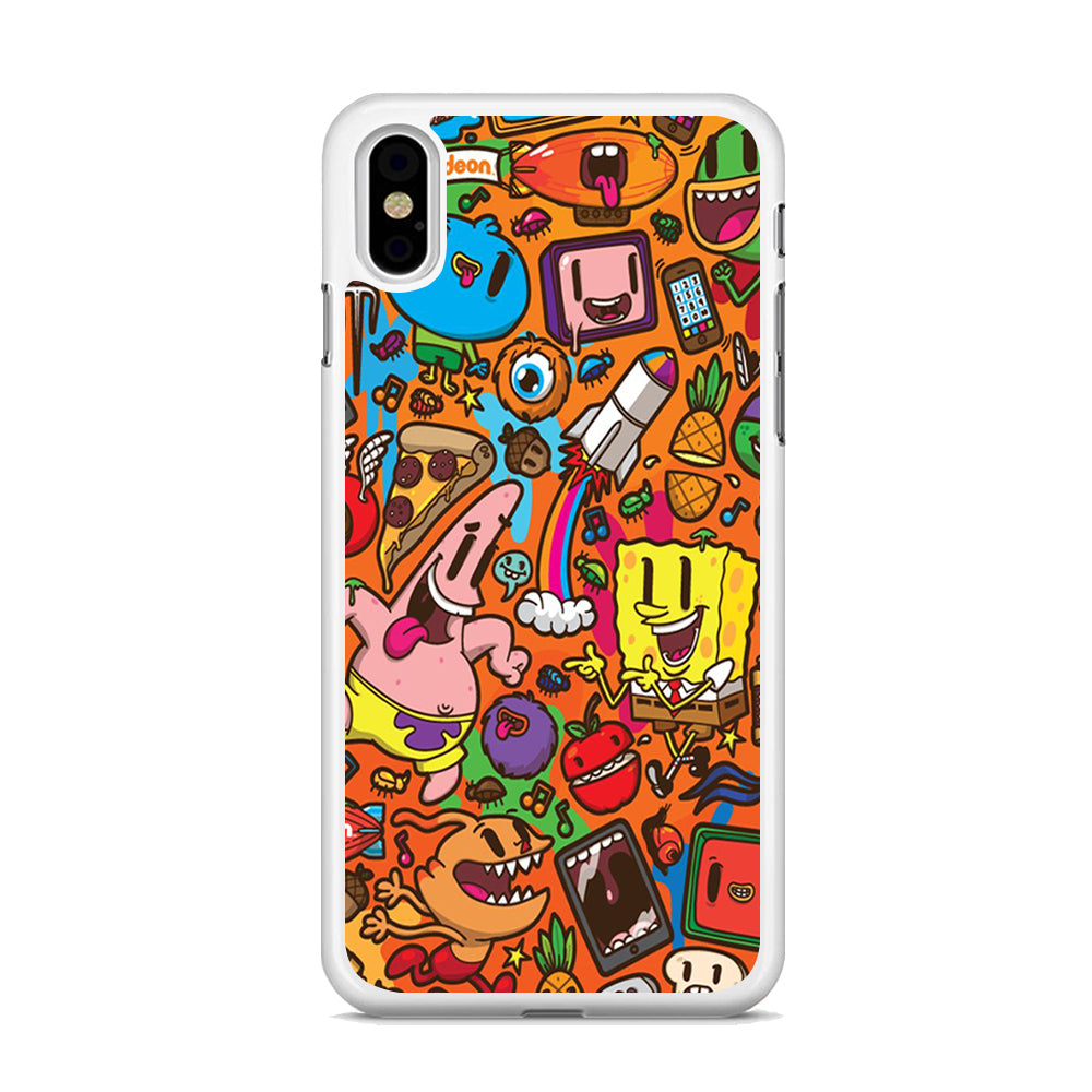 Doodle Art 005  iPhone X Case - Octracase