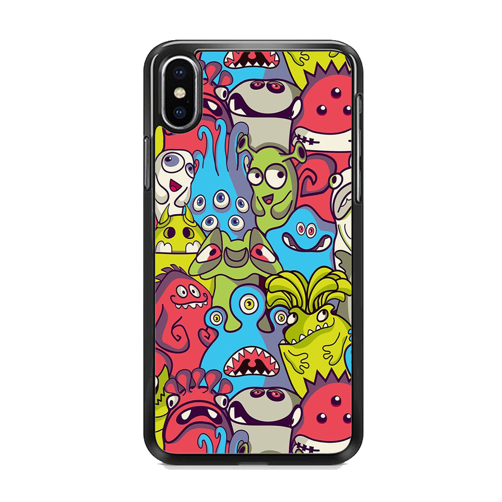 Doodle Art 006 iPhone X Case - Octracase