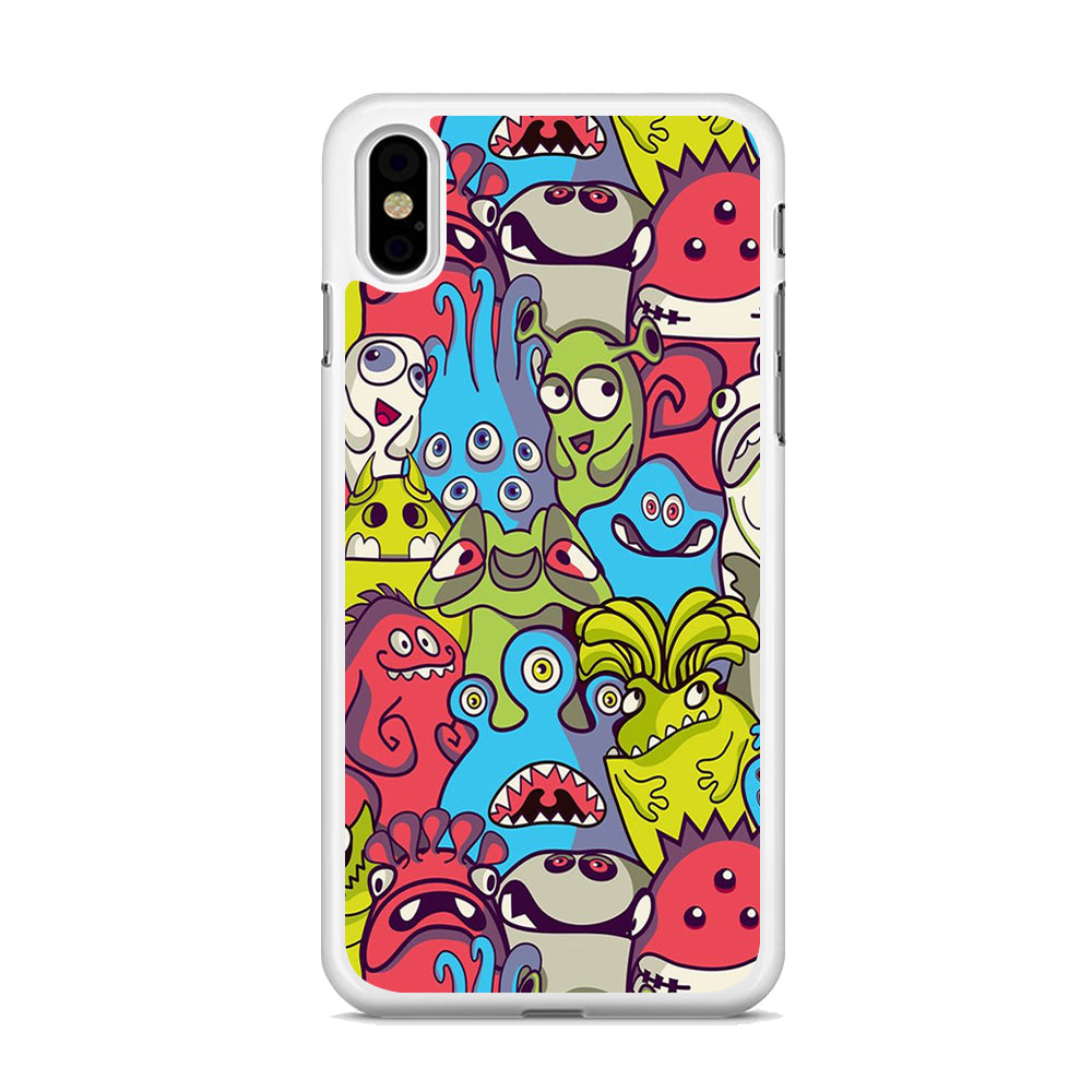 Doodle Art 006 iPhone X Case - Octracase