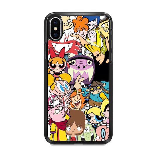 Doodle CN Collage iPhone X Case