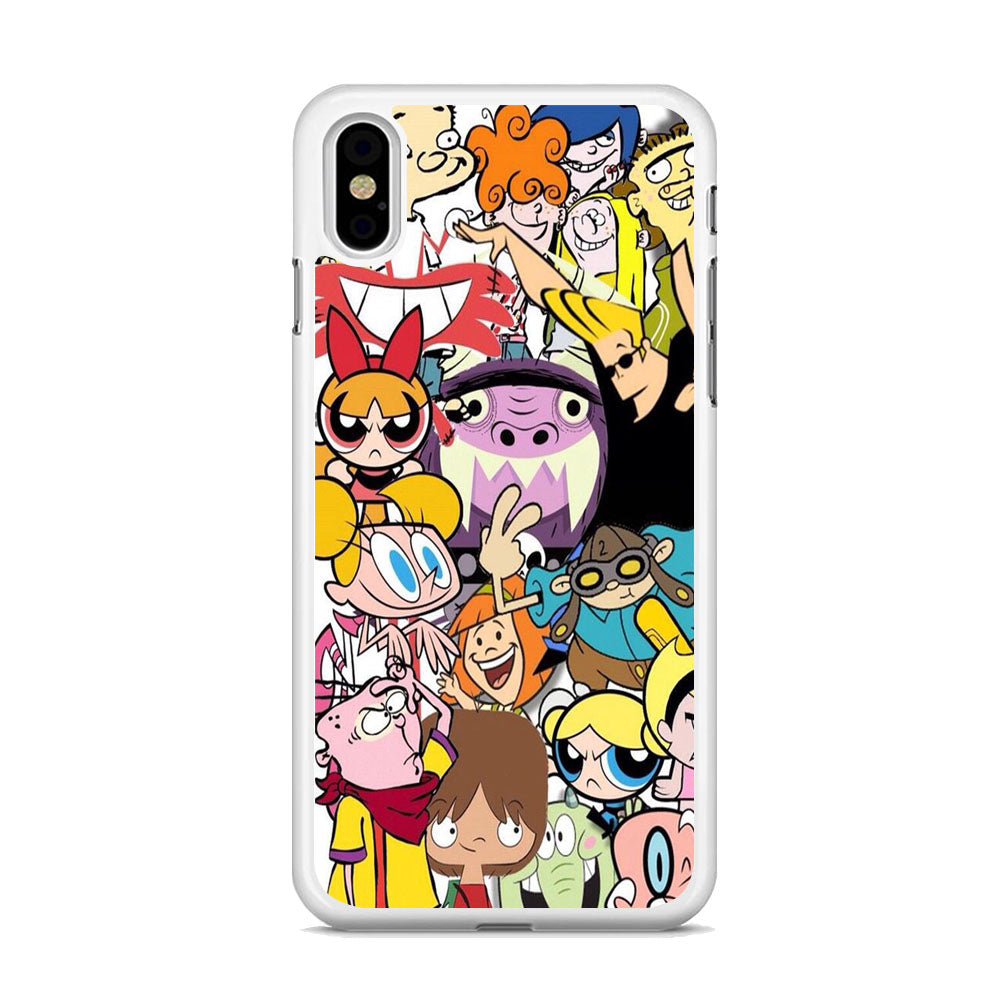 Doodle CN Collage iPhone X Case