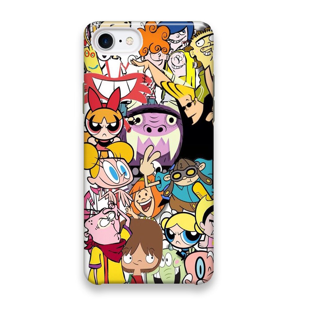 Doodle CN Collage iPhone 8 Case