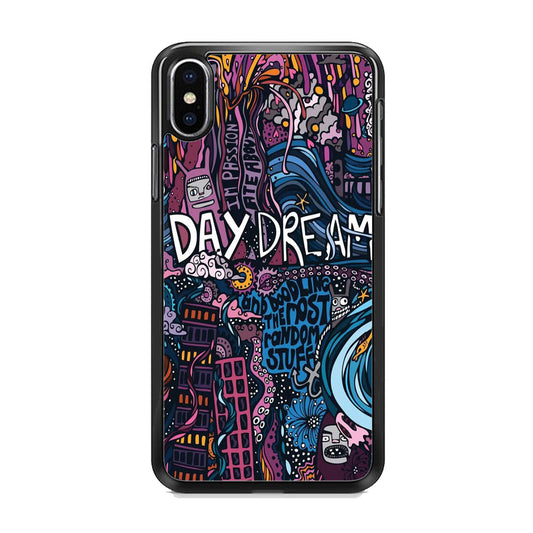 Doodle Daily Dreams iPhone Xs Case Black