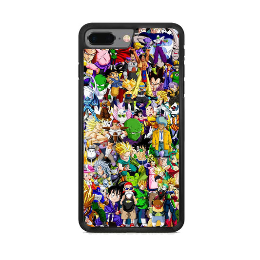 Doodle Dragon Balls Sweet Art iPhone 8 Plus Case