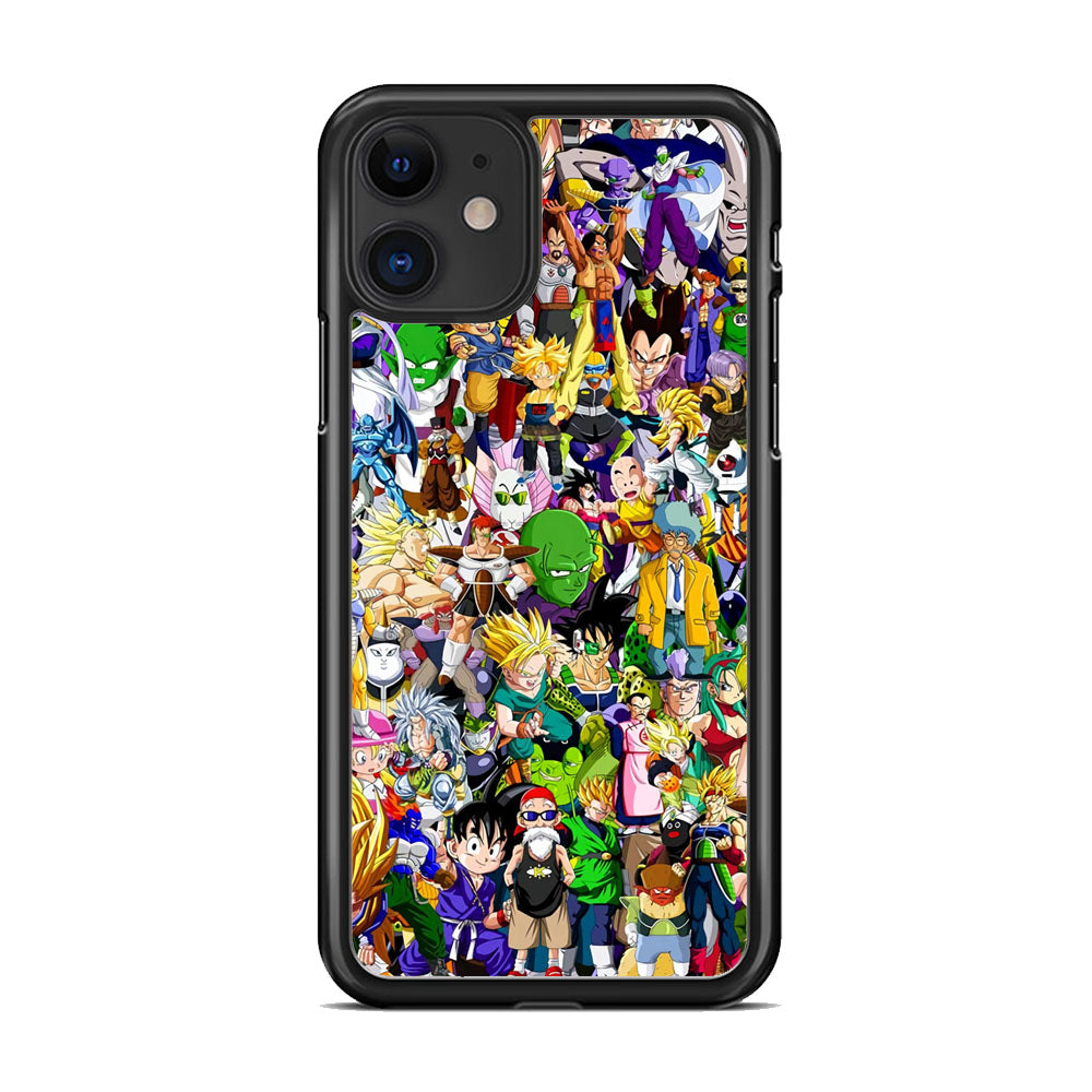 Doodle Dragon Balls Sweet Art iPhone 11 Case