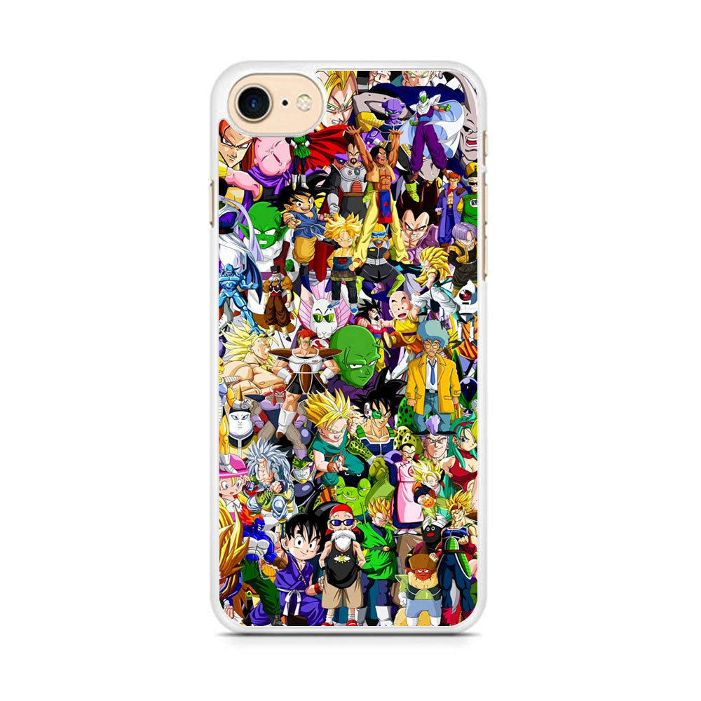 Doodle Dragon Balls Sweet Art iPhone 7 Case