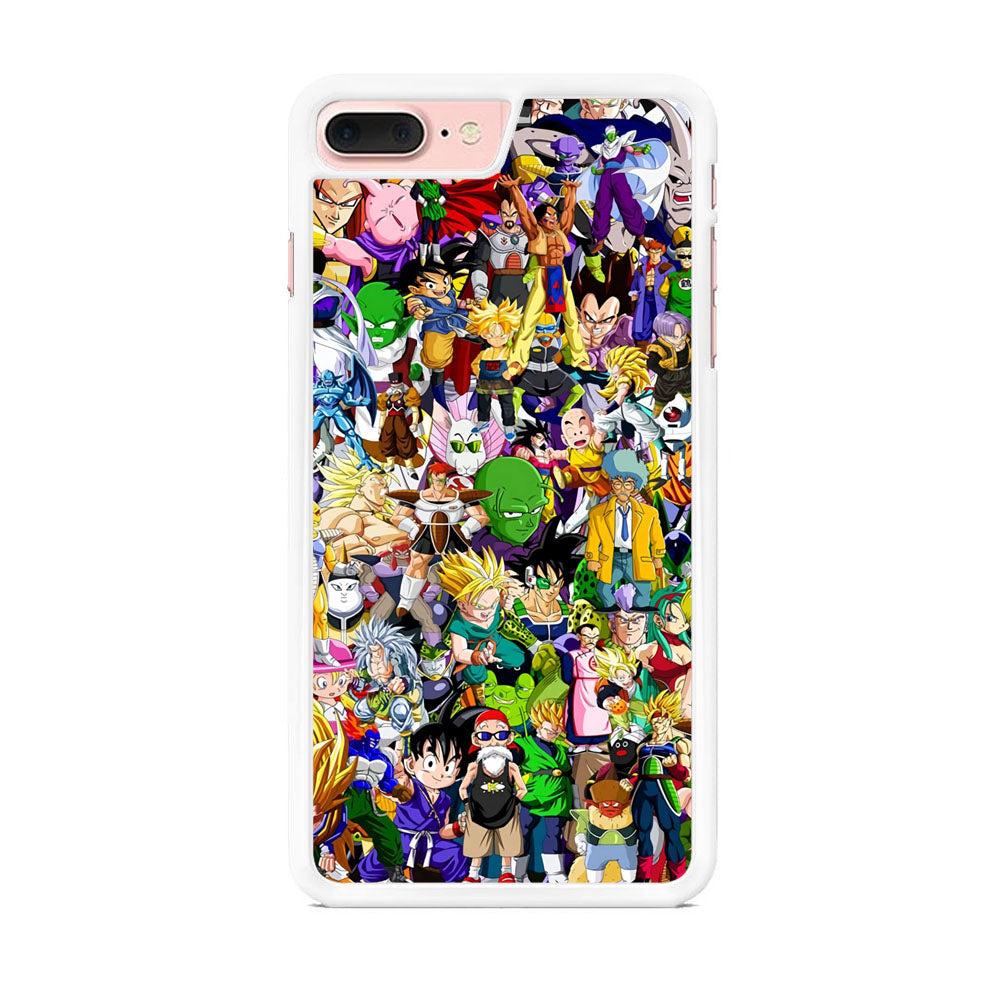 Doodle Dragon Balls Sweet Art iPhone 8 Plus Case