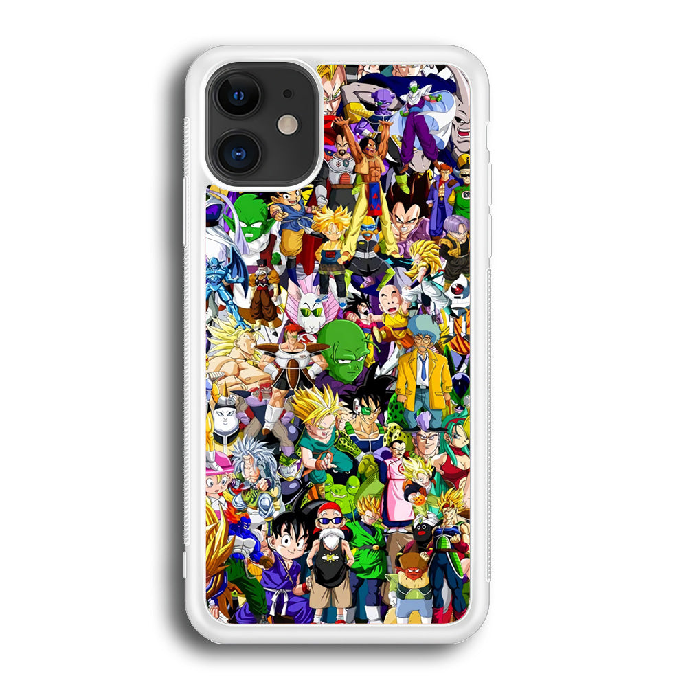 Doodle Dragon Balls Sweet Art iPhone 12 Case