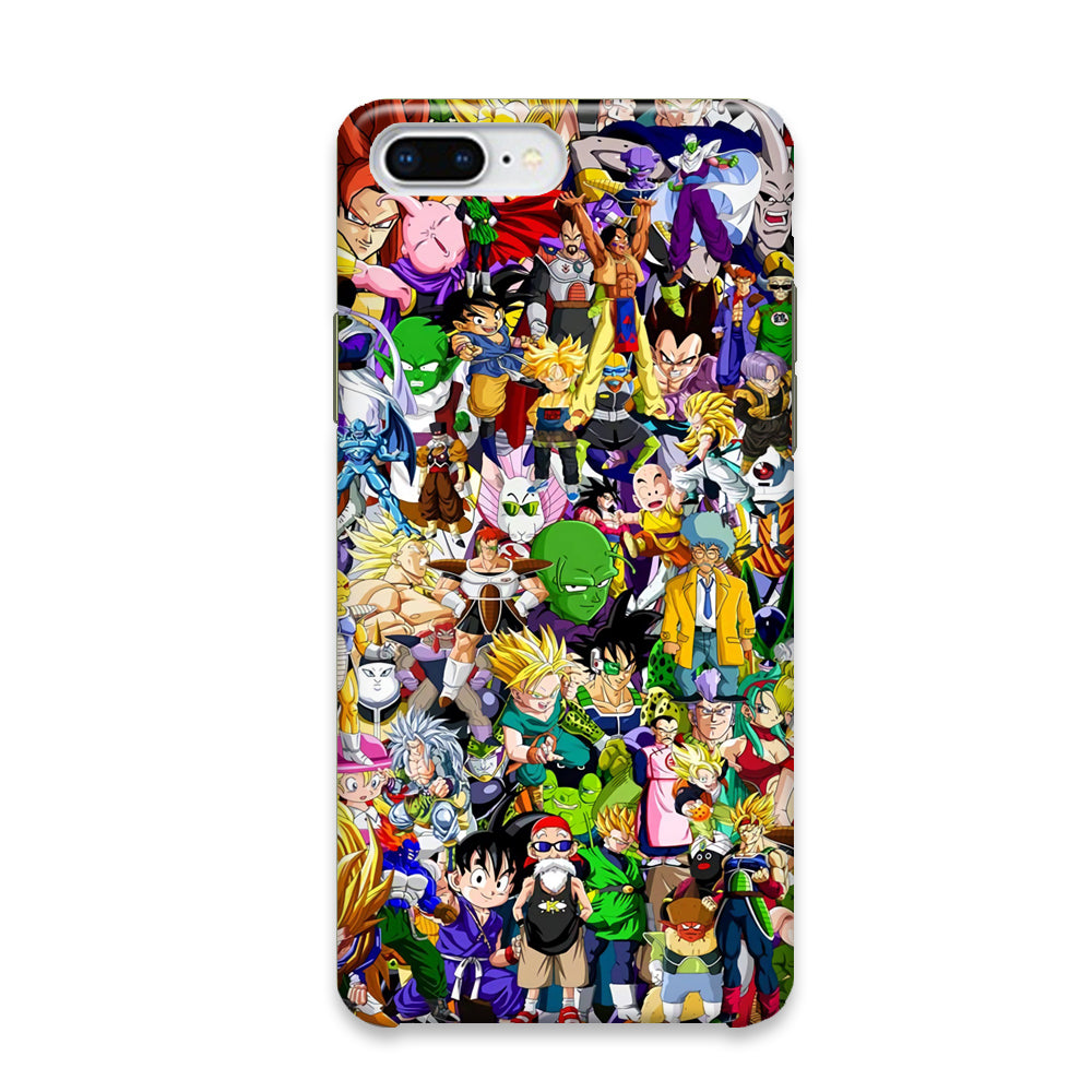 Doodle Dragon Balls Sweet Art iPhone 7 Plus Case