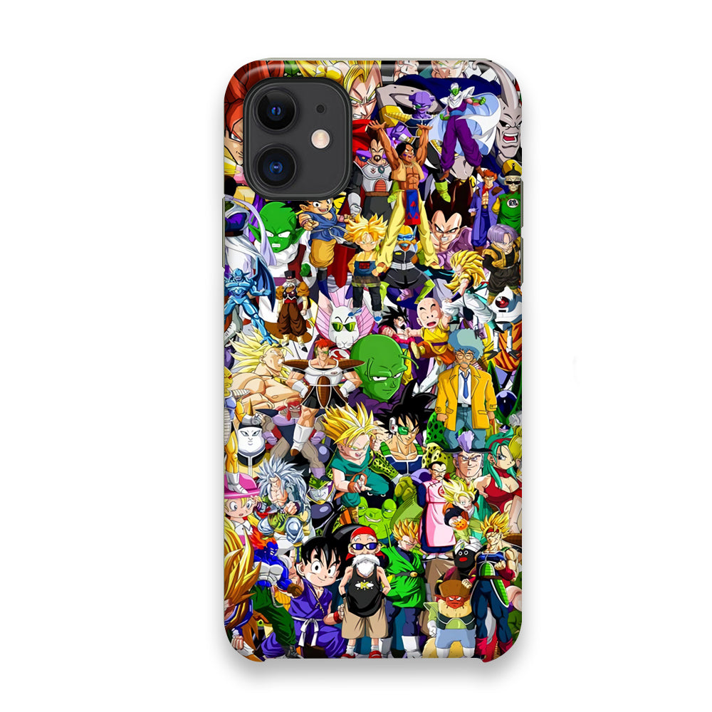 Doodle Dragon Balls Sweet Art iPhone 11 Case