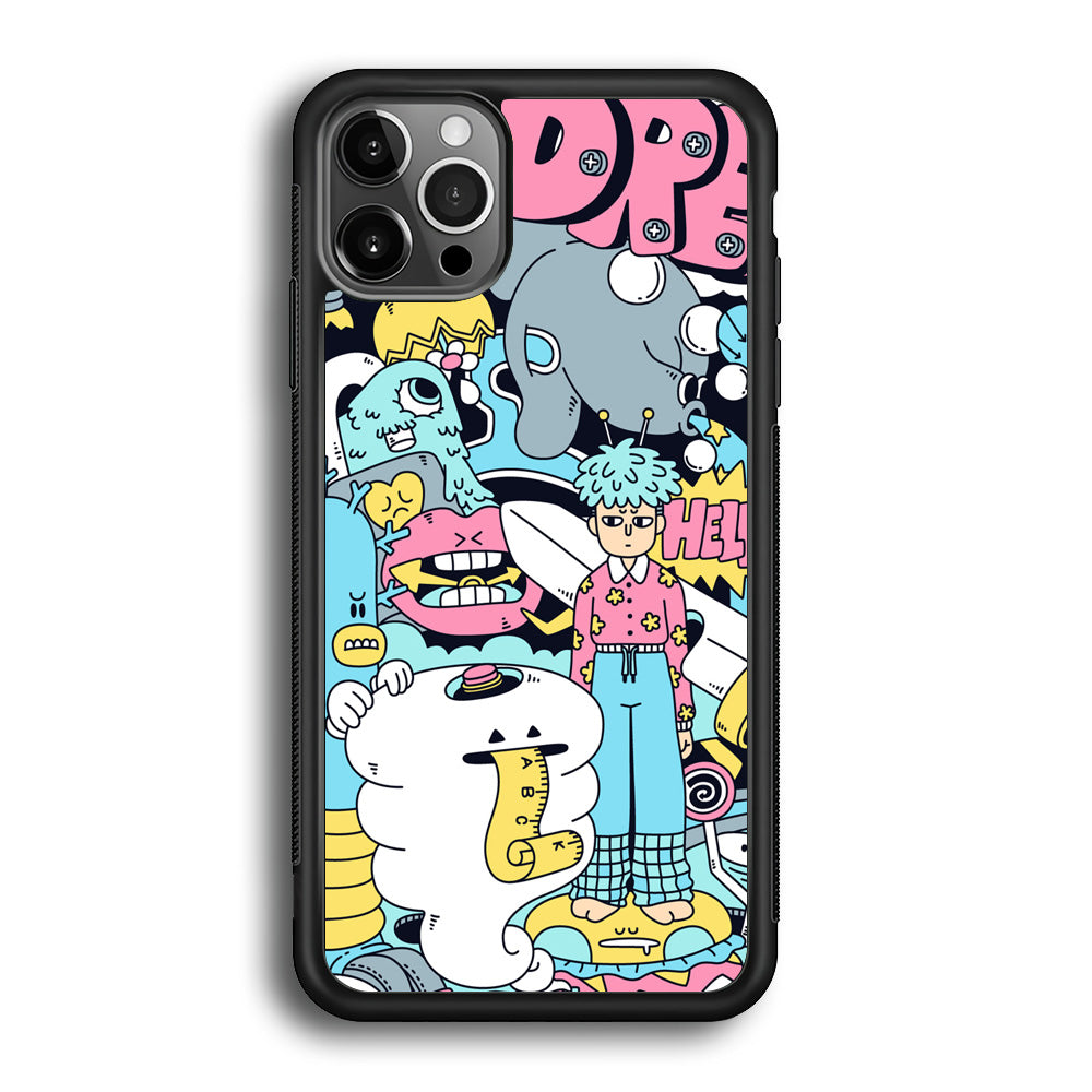 Doodle Dreams iPhone 13 Pro Case - Octracase