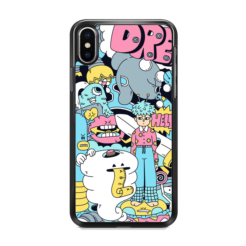 Doodle Dreams iPhone Xs Case