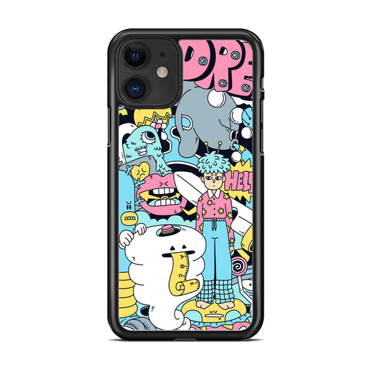 Doodle Dreams iPhone 11 Case