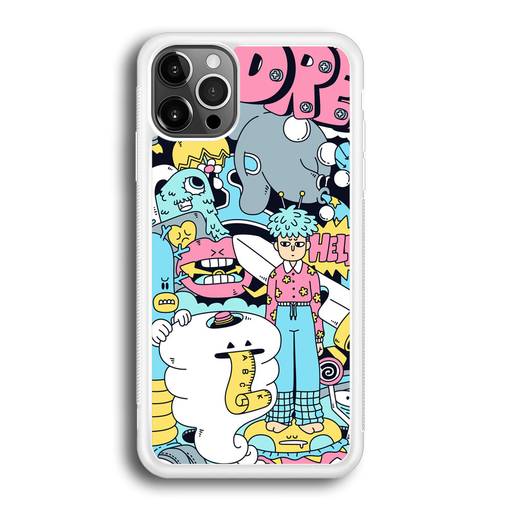 Doodle Dreams iPhone 13 Pro Case - Octracase