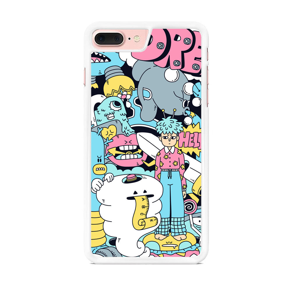 Doodle Dreams iPhone 8 Plus Case