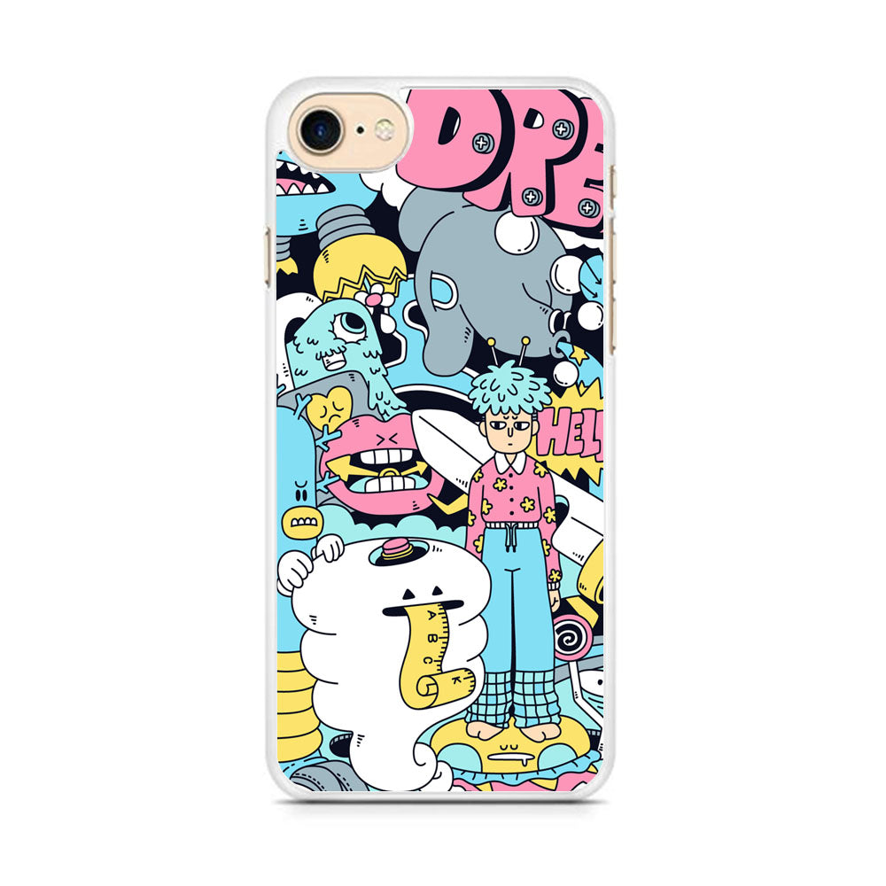 Doodle Dreams iPhone 8 Case