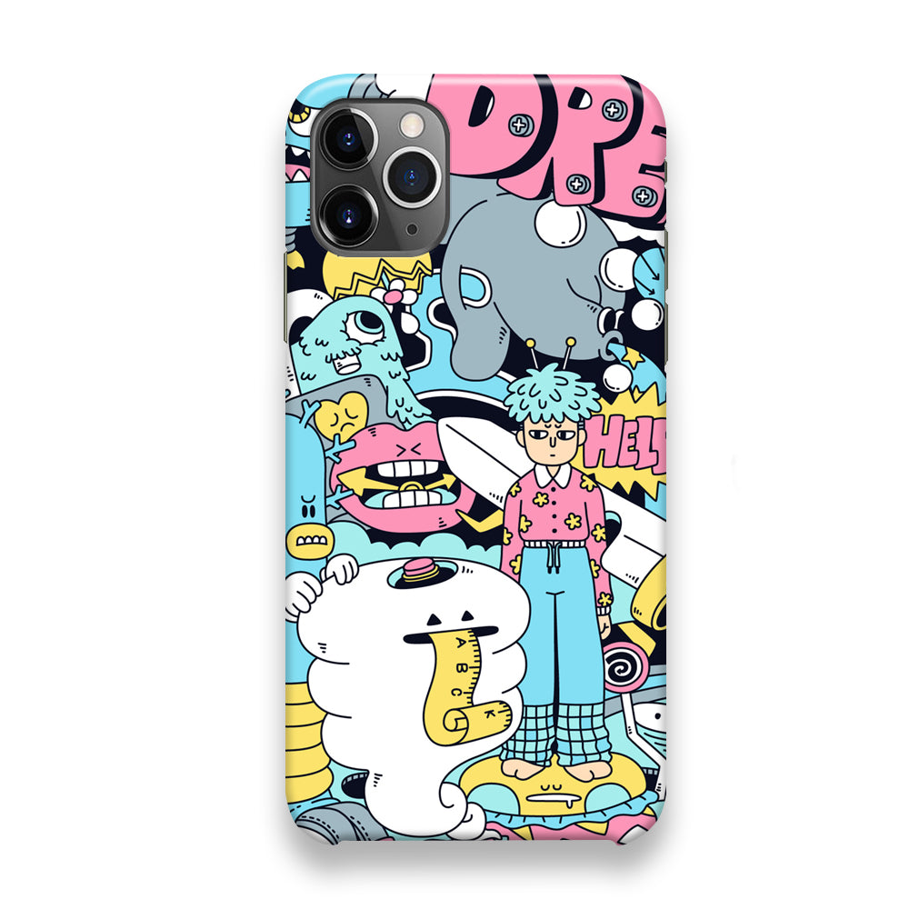 Doodle Dreams iPhone 13 Pro Case - Octracase