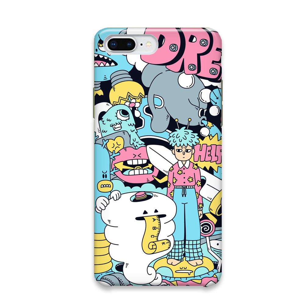 Doodle Dreams iPhone 7 Plus Case