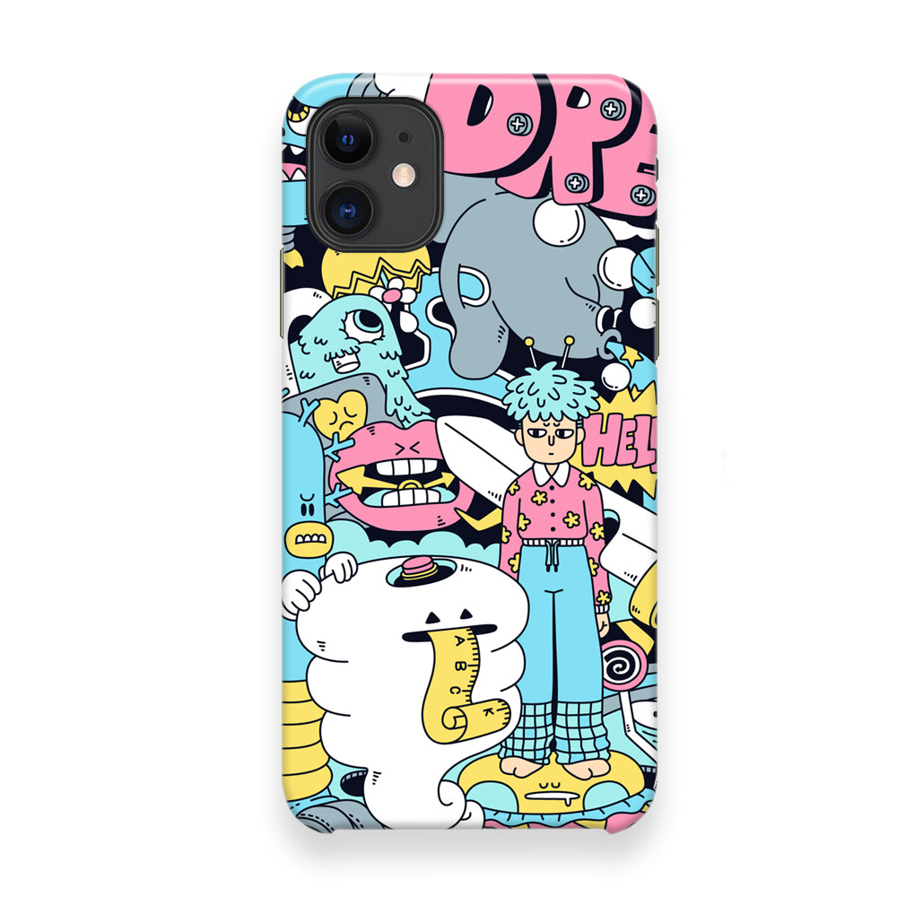 Doodle Dreams iPhone 12 Case