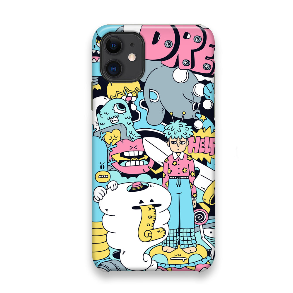 Doodle Dreams iPhone 11 Case