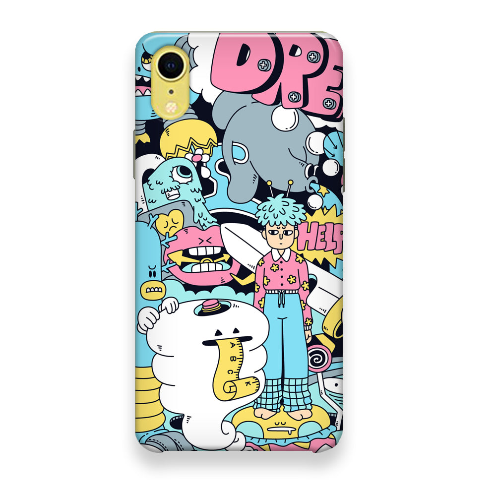 Doodle Dreams iPhone XR Case