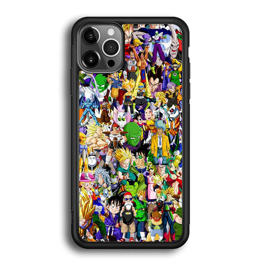 Doodle Goku Collage iPhone 13 Pro Case - Octracase