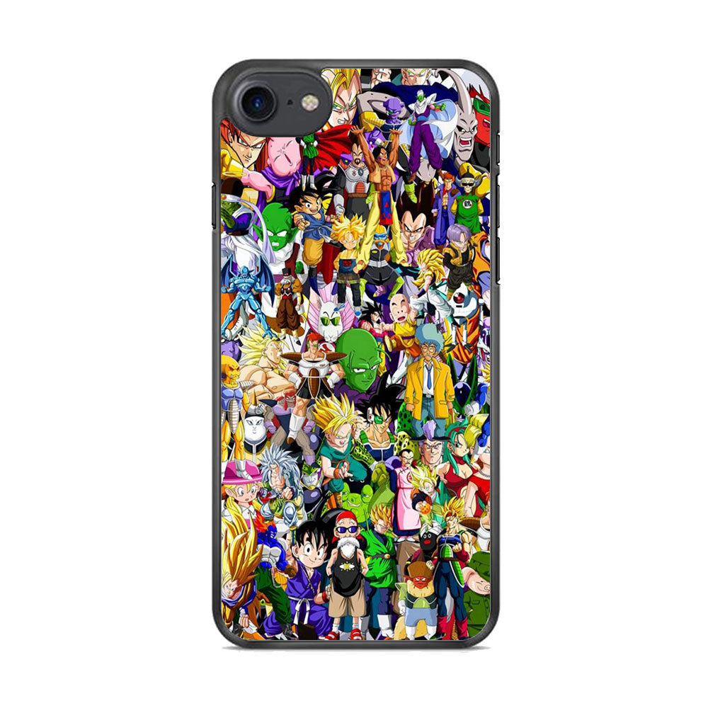 Doodle Goku Collage iPhone 7 Case