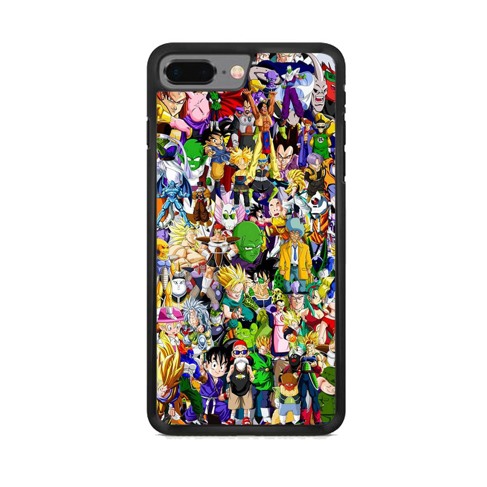 Doodle Goku Collage iPhone 7 Plus Case