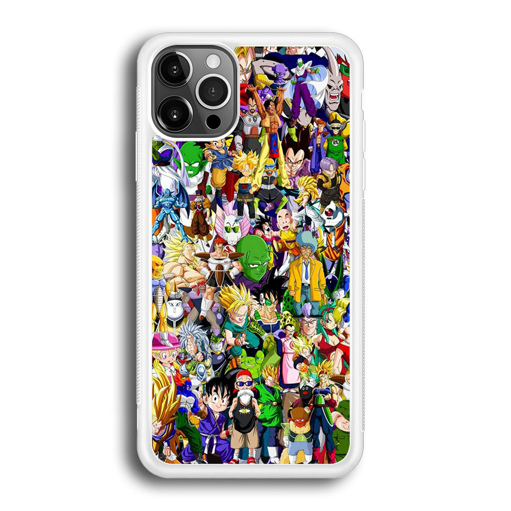 Doodle Goku Collage iPhone 13 Pro Case - Octracase