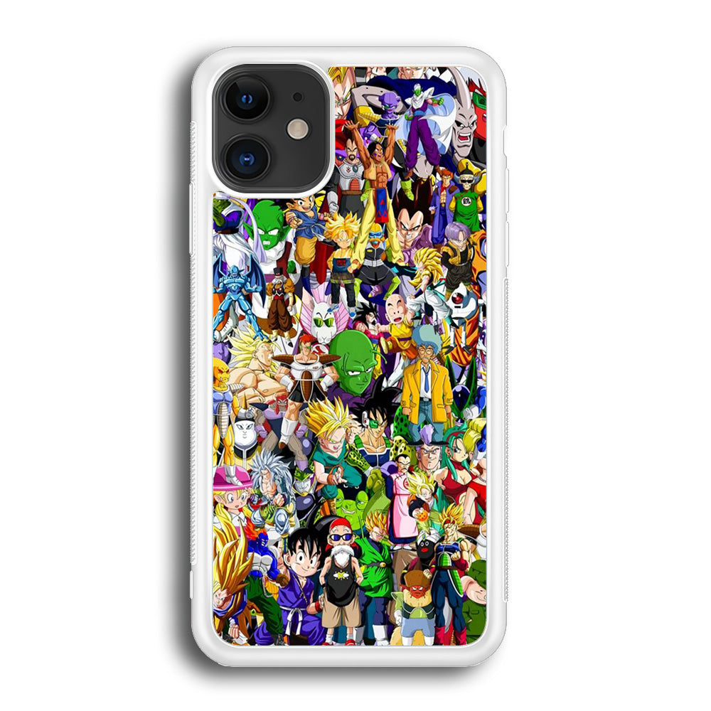 Doodle Goku Collage iPhone 12 Case