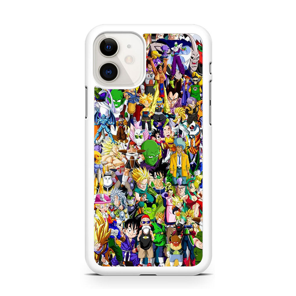 Doodle Goku Collage iPhone 11 Case