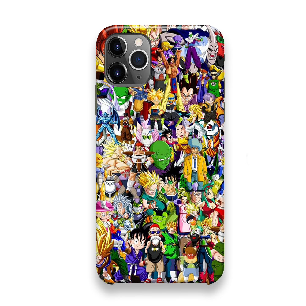 Doodle Goku Collage iPhone 13 Pro Case - Octracase