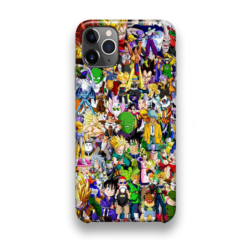 Doodle Goku Collage iPhone 11 Pro Case